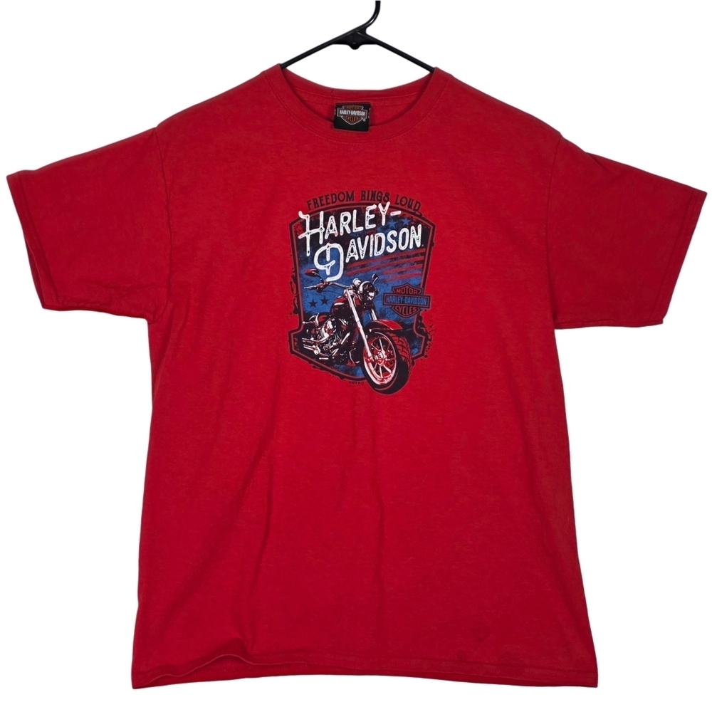 Youth's Harley-Davidson Red Graphic T-Shirt